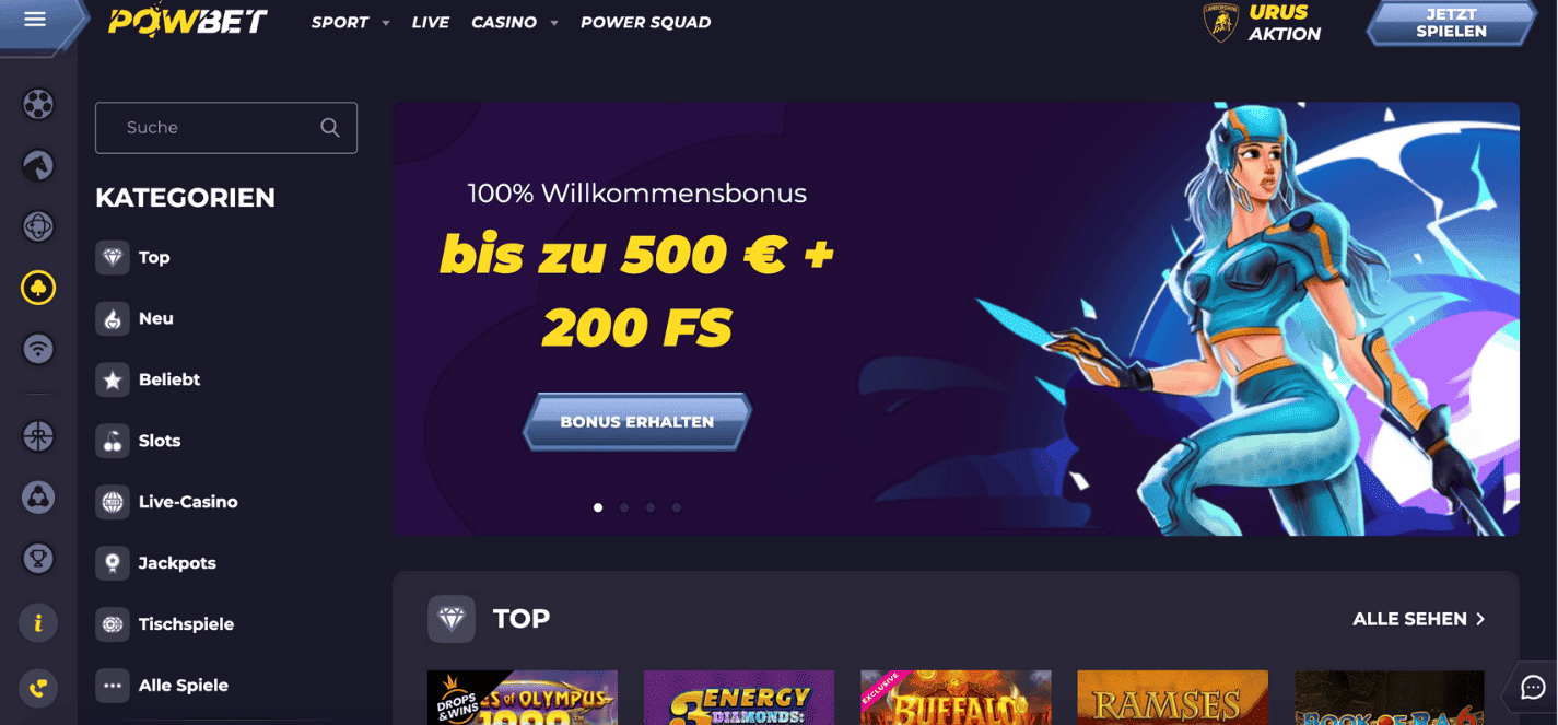 Powbett Casino
